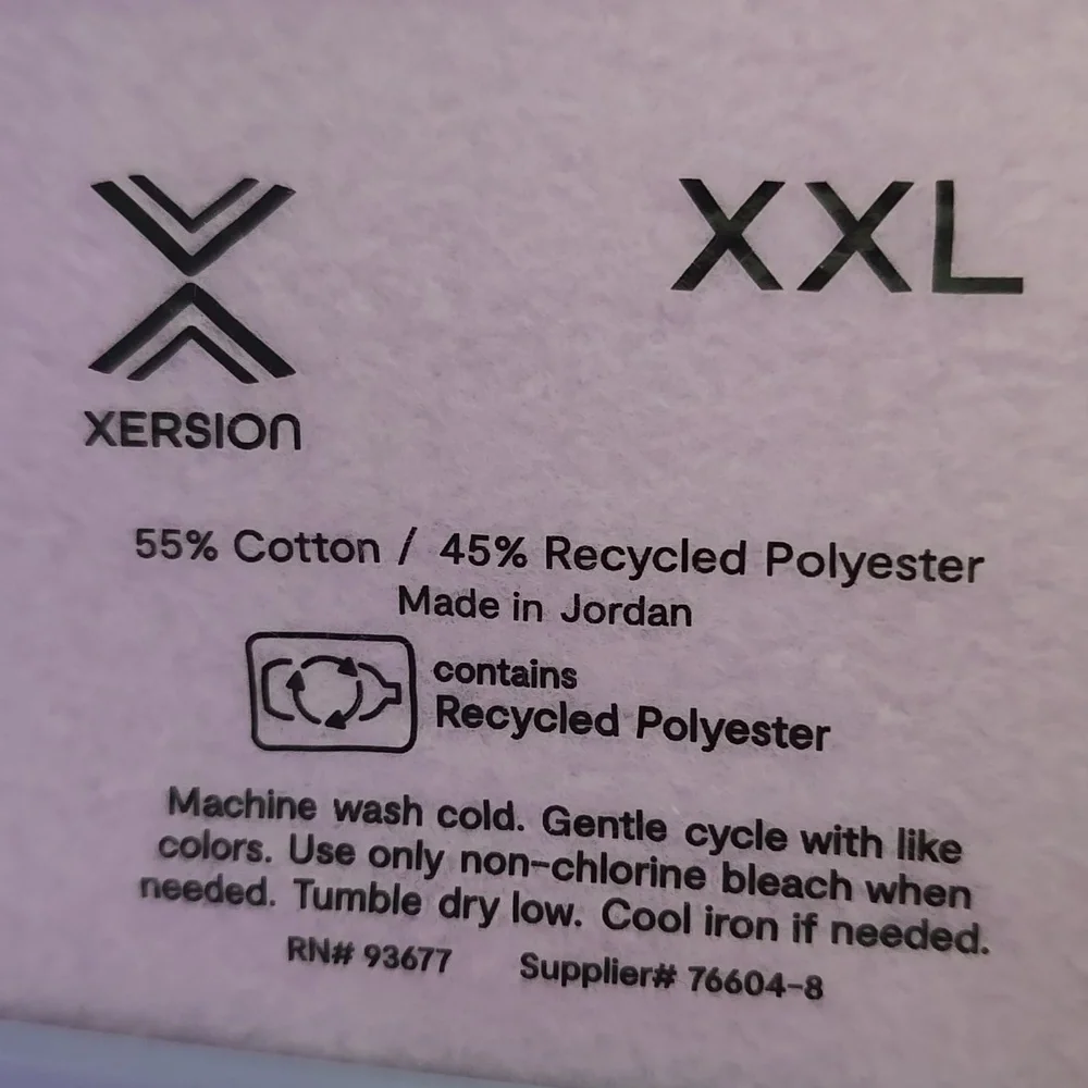 XERSION BRAND WOMEN'S PLUS SIZE LIGHT PURPLE PULLOVER HOODED FLEECE SIZE XXL - Picture 9 of 16